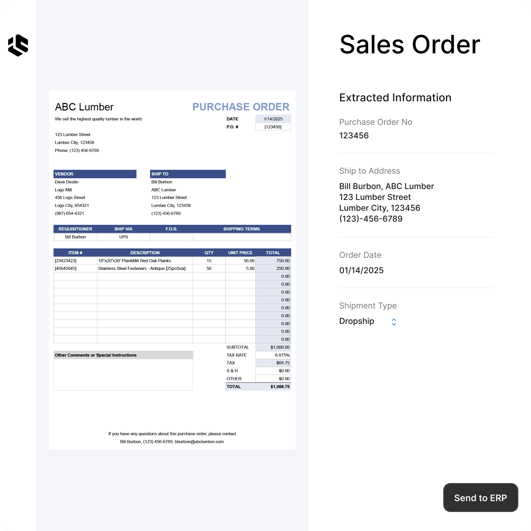 Process every sales order in seconds